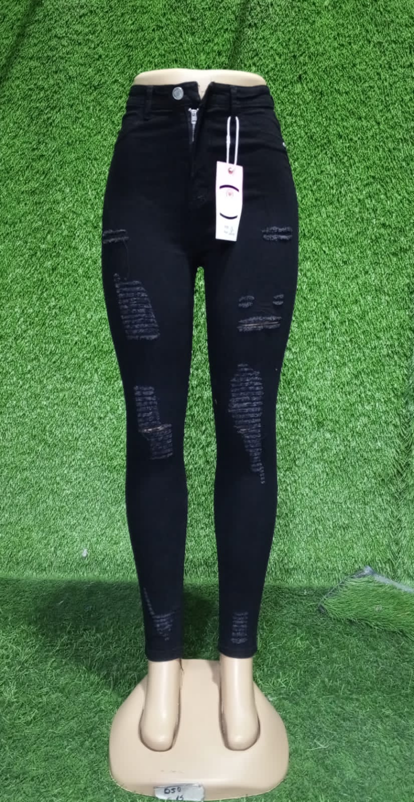 Clearance Offer!!! stylish jeans control tummy skin -touch jeans ,sexy slimhigh waist jeans simple ladies trousers