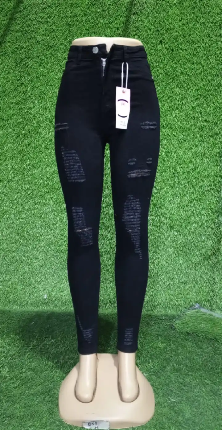 Clearance Offer!!! stylish jeans control tummy skin -touch jeans ,sexy slimhigh waist jeans simple ladies trousers