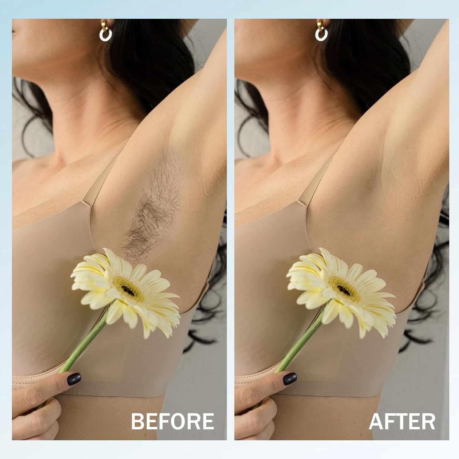 DISAAR BEAUTY Hair Removal Wax Strip Ready To Use  Armpit, Leg, Arm & Bikini | Natural Plant Extract | 20PCS for Dry Skin  (Argan Oil + Shea Butter)