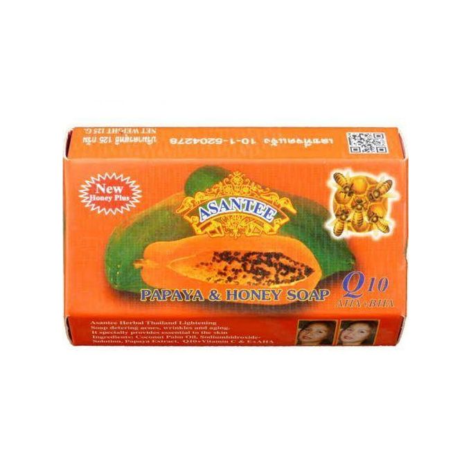 Asantee Papaya And Honey Anti Acne Soap
