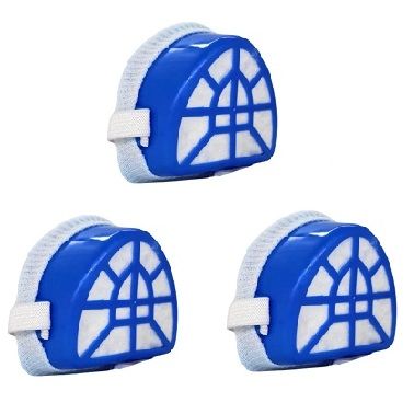 Anti-Dust Paint Respirator Mask Half Spray Gas Safety, DIY Crafts Dust Respirator Mask, Safety Plastic Dust Mask Industrial, Home & Scientific Use (Pack of 3)