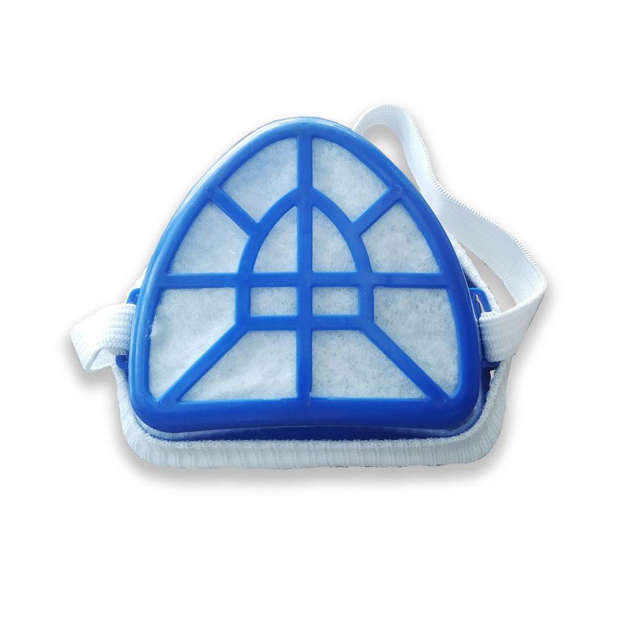 Anti-Dust Paint Respirator Mask Half Spray Gas Safety, DIY Crafts Dust Respirator Mask, Safety Plastic Dust Mask Industrial, Home & Scientific Use (Pack of 3)
