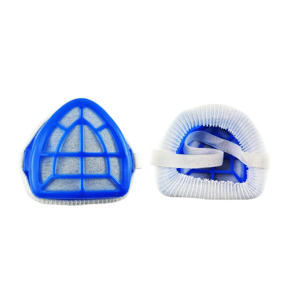 Anti-Dust Paint Respirator Mask Half Spray Gas Safety, DIY Crafts Dust Respirator Mask, Safety Plastic Dust Mask Industrial, Home & Scientific Use (Pack of 3)