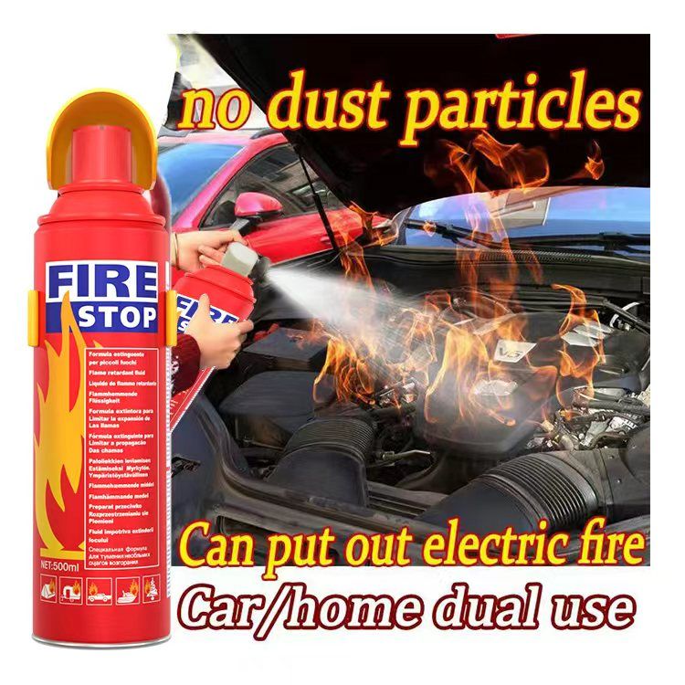 Portable Fire Extinguisher with Mounting Bracket Fire Stop for Home, Kitchen, Car, Grill and Outdoor Camping