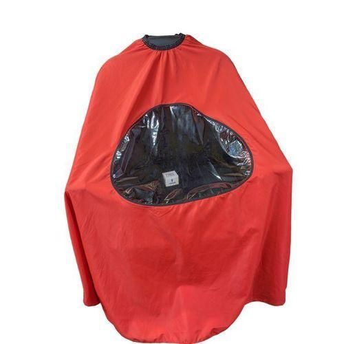 Hairdressing or barber cape (also known as a salon robe or gown)Transparent viewing window


Purpose: The primary function is to cover the client's clothes during haircuts, styling, or coloring servic
