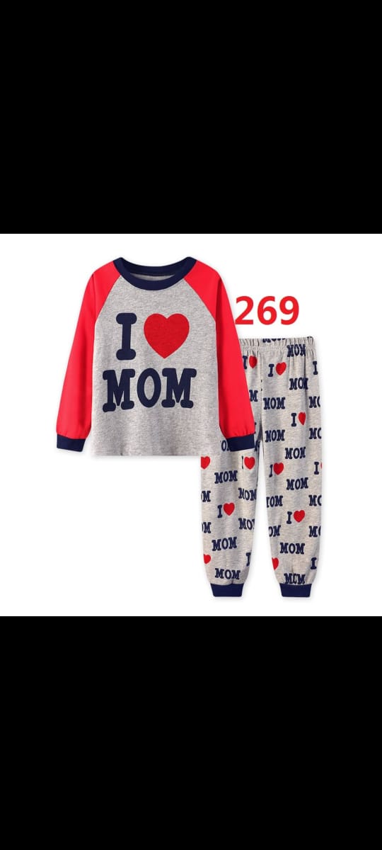 Kids Pajamas (Sizes 90–130) – Cozy, cute, and perfect for sweet dreams! Made from soft, breathable fabric that keeps kids comfy all night long. Adorable designs they’ll love to wear from bedtime to mo