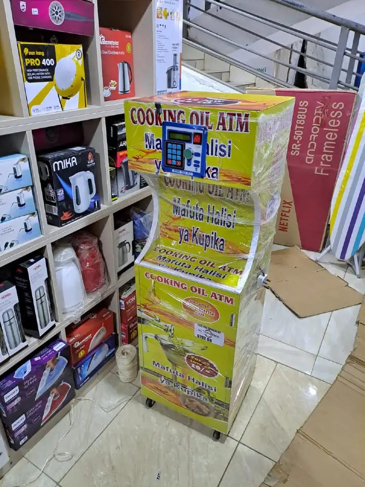 Salad ATM – The Smart, Hygienic & Budget-Friendly Oil Dispensing Machine!

Revolutionize your shop with the modern Salad ATM, Kenya’s trusted solution for clean, accurate, and affordable cooking oil d