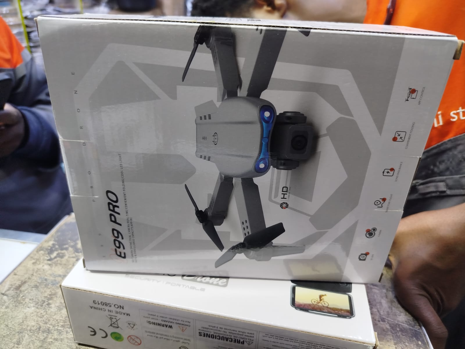 E99 Foldable Drone – With FREE Batteries! 

Take to the skies with the E99 Foldable Drone, the perfect choice for beginners and fun aerial adventures. Compact, smart, and easy to use, this drone