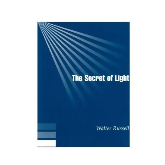 The Secret of Light by Walter Russell, a metaphysical exploration of light and creation, perfect for spiritual readers, includes free gifts: 1 sticky note and 1 highlighter bonus items