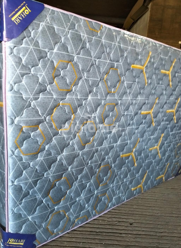 Johari 8 Inches Orthopaedic Foam Mattress :Premium Back Support Foam Material, Soft Quilted Cover for Extra Comfort, Pressure Relief Sleeping Surface, Durable Breathable Design, Healthy Sleep Support