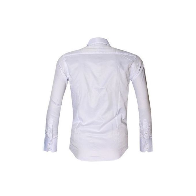 Premium 2-Pack Men’s Official Long Sleeve White Shirts – High Quality Cotton Slim Fit Formal Wear for Office, Business, Meetings, Church & Everyday Professional Dressing – Elegant Classic Design