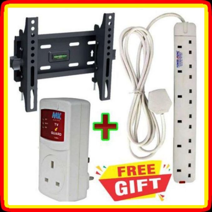 MK HEAVY DUTY MODERN TV Guard Power Safety TV Guard Protector & 6-Way Power Extension WITH SAFETY SWITCHES HEAVY DUTY 6WAY EXTENTION // 6 WAY EXTENSION >EXTENTION POWER SUPPLY + STRONG METALLIC