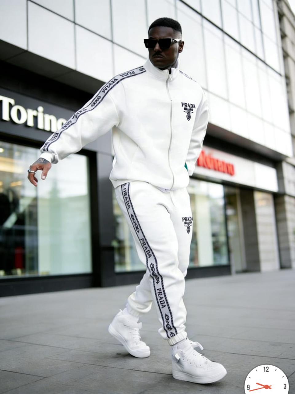 Men’s Luxury Tracksuit Set – Stylish Casual Sportswear (2-Piece Set)