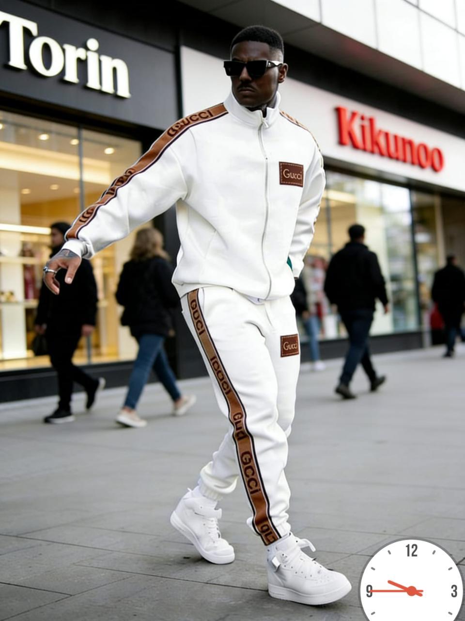 Men’s Luxury Tracksuit Set – Stylish Casual Sportswear (2-Piece Set)