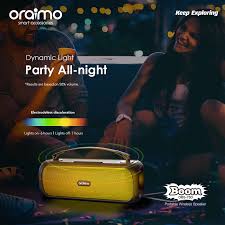 Oraimo Boom 30W Wireless Speaker – Powerful Bass Bluetooth Speaker, Portable Rechargeable Outdoor Audio System