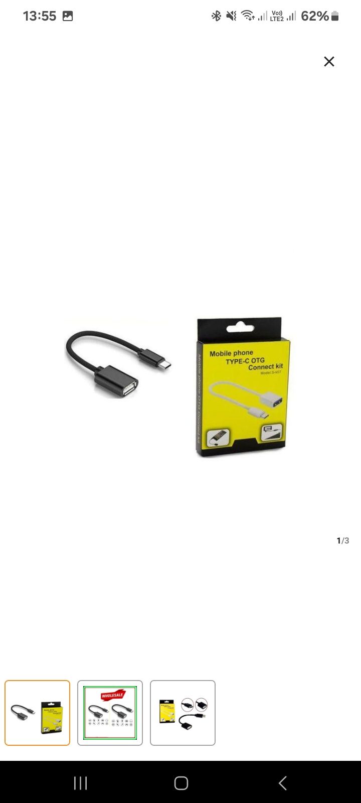 TYPE C otg Cable Type c to USB Data Cable otg usb &amp;Type c Adapter type c usb OTG Adapter