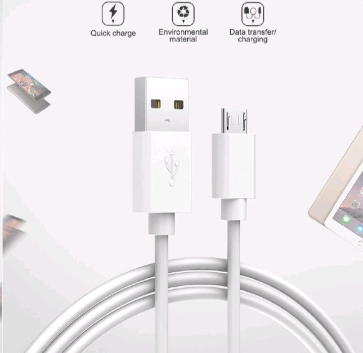 TPE charging cables Micro USB Data Cables Fast Charging data line For Android Phone Charger Cable