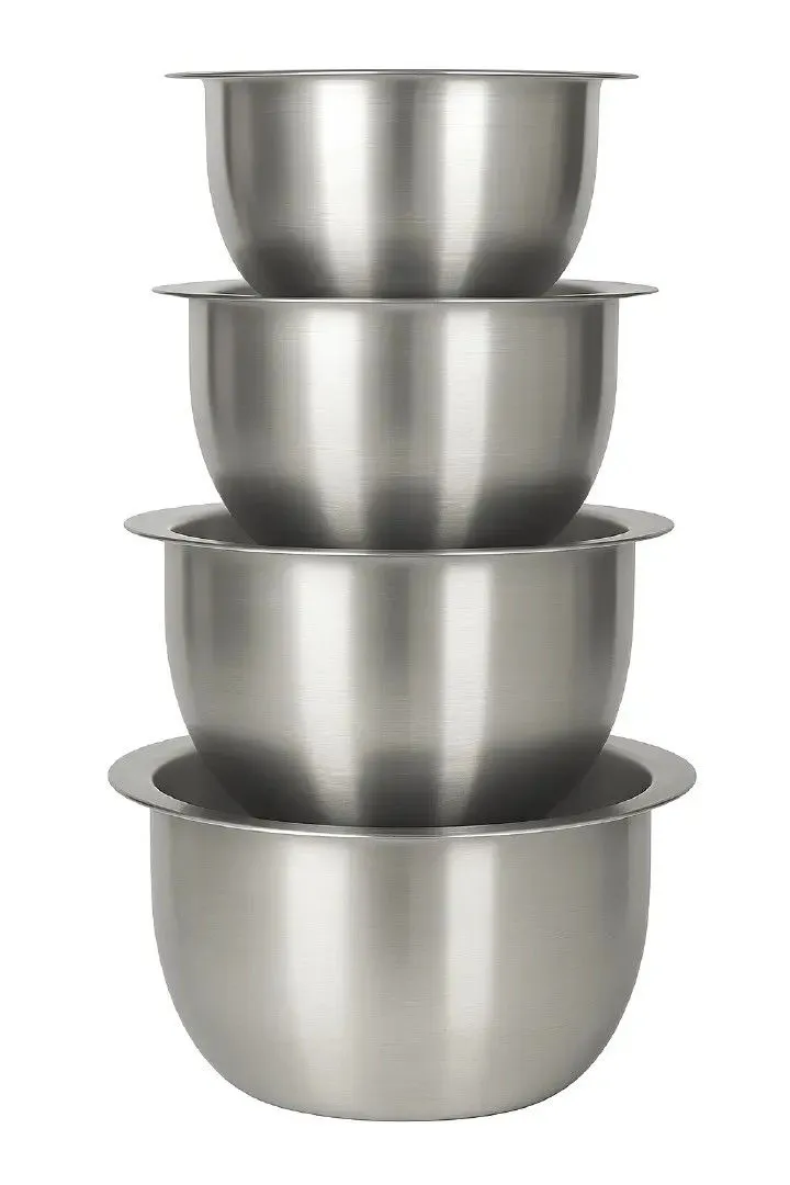 4-Piece Durable Stainless Steel Sufuria Cookware Set