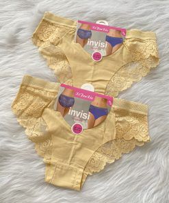 6 PCS Premium Lace Comfort Panties for Women – Soft, Breathable, Invisible Seam, Elegant Floral Design