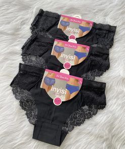 6 PCS Premium Lace Comfort Panties for Women – Soft, Breathable, Invisible Seam, Elegant Floral Design