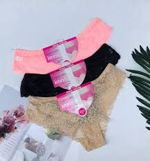 6 PCS Premium Lace Comfort Panties for Women – Soft, Breathable, Invisible Seam, Elegant Floral Design