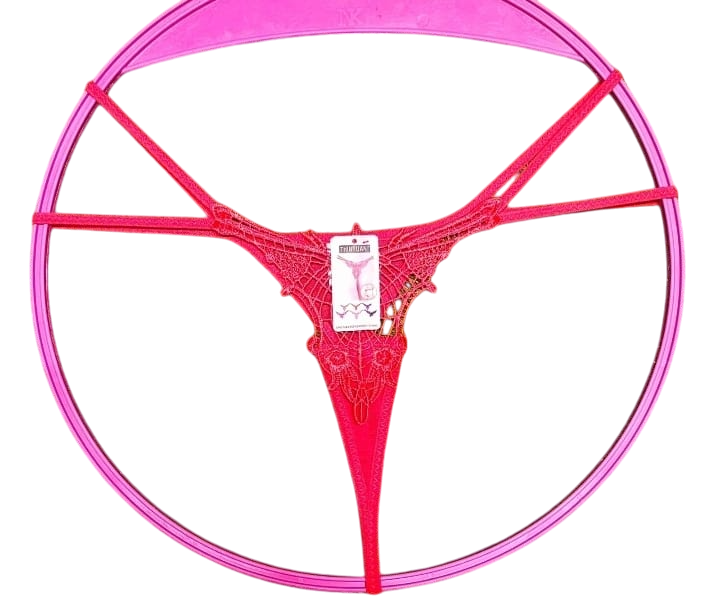 6 PCS Women’s Thong Panty – Sexy Floral Thong with Slim Side Straps | Lightweight & Comfortable Lingerie