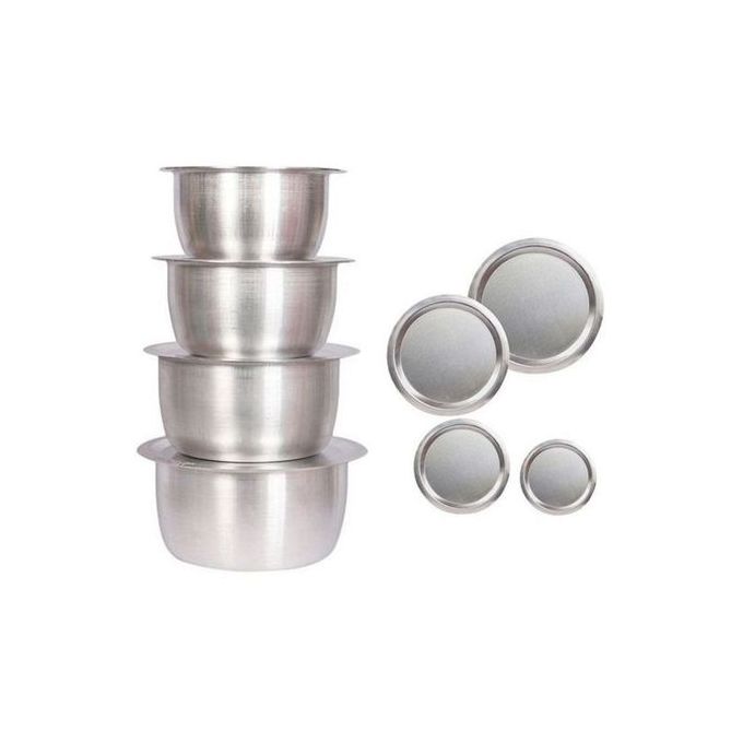 4PCS  Sufuria Cooking Set WITH LIDS