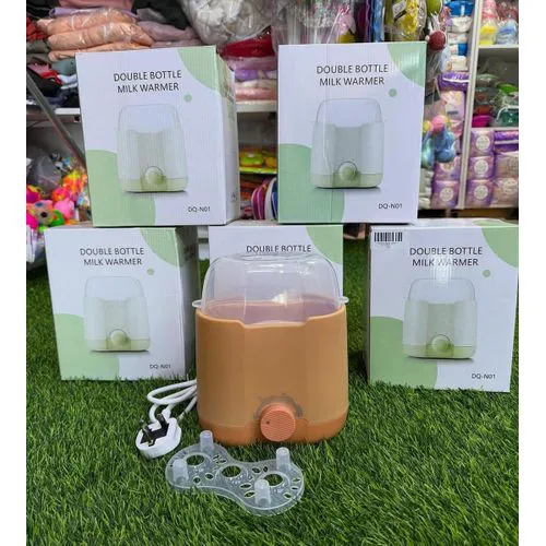 Double Bottle Milk Warmer Electric Baby Bottle Warmer, Sterilizer, and Food Heater for Nutritious Baby Meals Milk Warmer Two-in-one Baby Automatic Warm Milk Warmer Bottle Heating Intelligent Thermosta