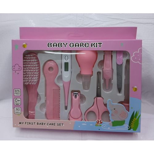10 Pieces/Set Baby carekit, newborn beauty and nail kit and grooming kit