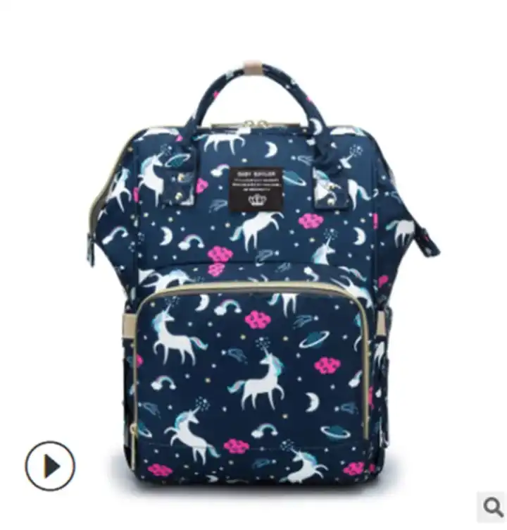 Diaper Bag Backpack, Multifunction Travel Back Pack Maternity Baby Changing Bags, Large Capacity, Waterproof and Stylish,