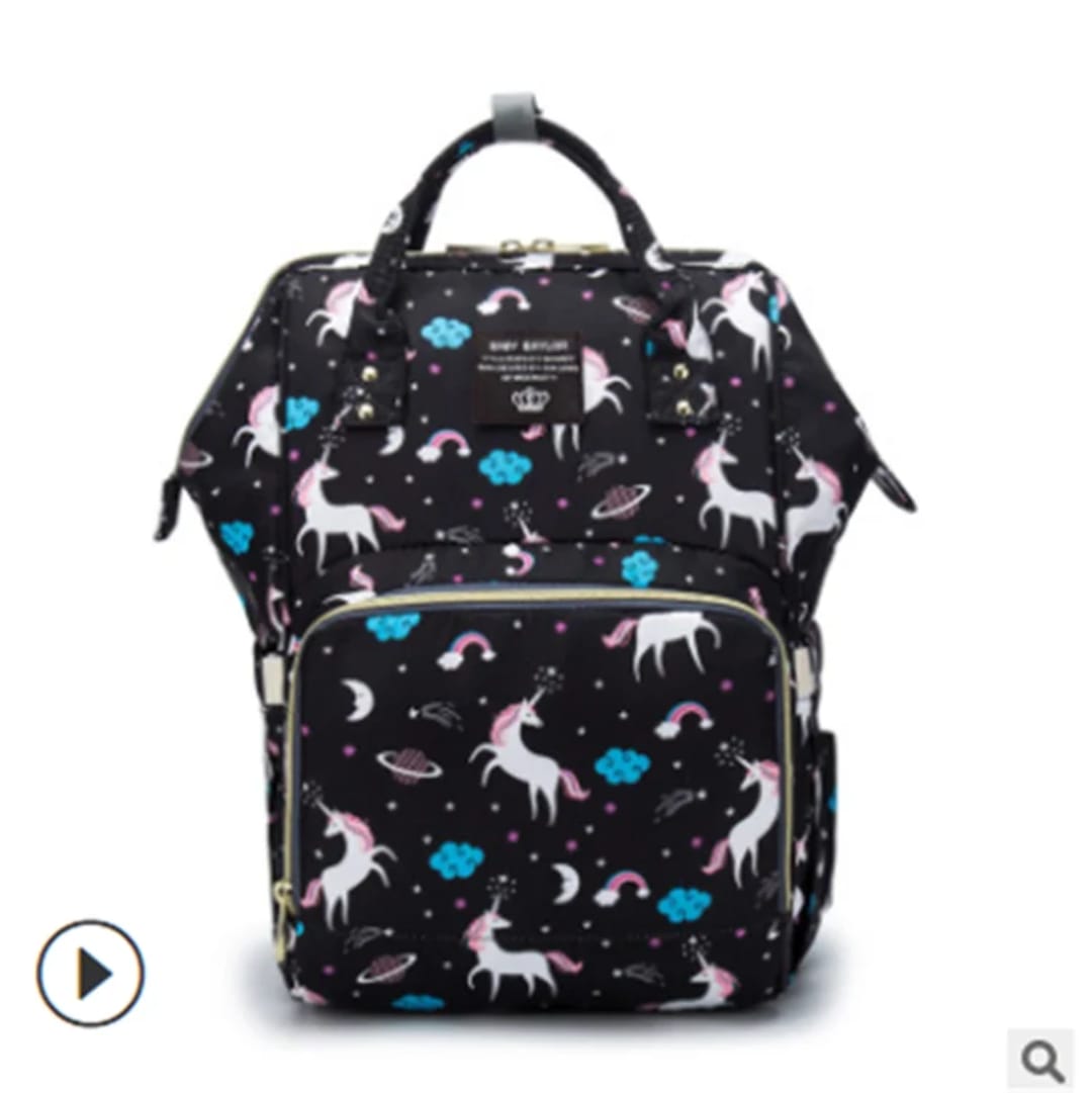 Diaper Bag Backpack, Multifunction Travel Back Pack Maternity Baby Changing Bags, Large Capacity, Waterproof and Stylish,