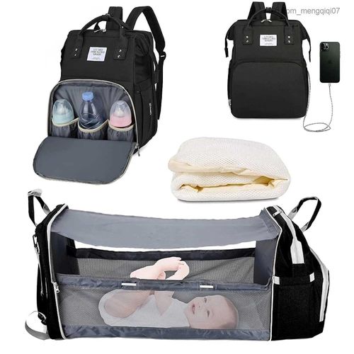 Diaper Bag Backpack, Multifunction Travel Back Pack Maternity Baby Changing Bags, Large Capacity, Waterproof and Stylish,