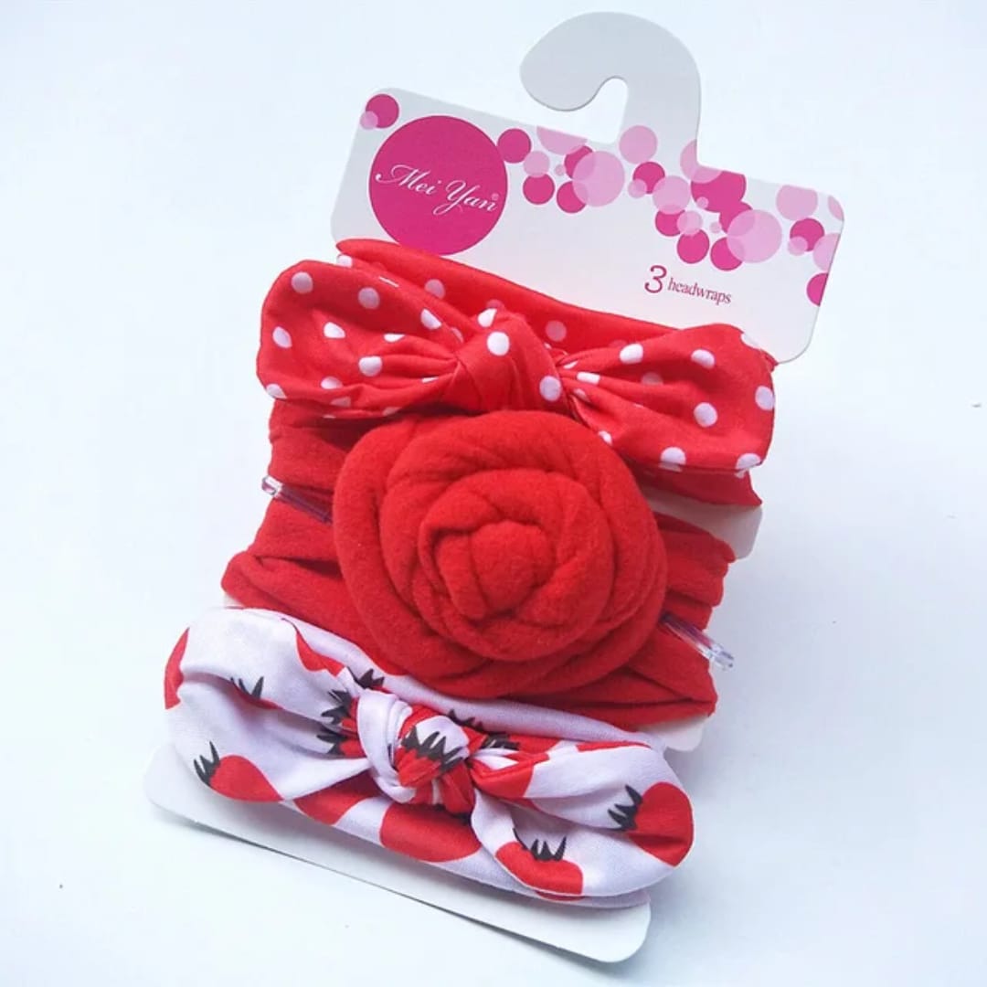 Baby HeadWrap HeadBand Big Infant Bow Newborn