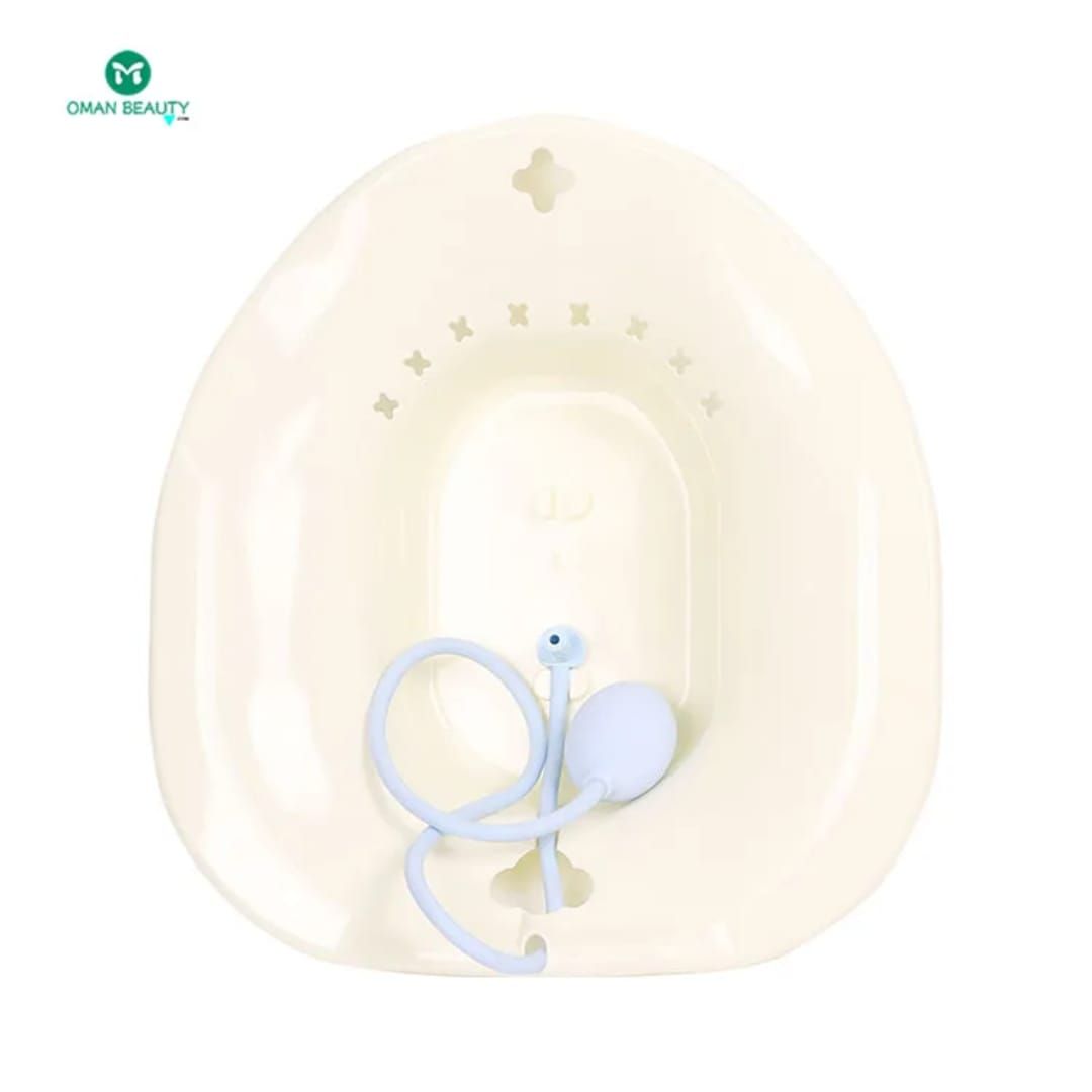 Sitz Bath for Postpartum Care – Bidet Tub & Maternity Nursing Basin for Toilet, Hemorrhoid & Yoni Relief