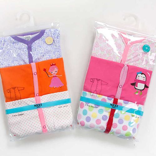 3-Pack Assorted Baby Sleepsuits | Soft Cotton  Rompers for Boys, Girls & Unisex | Comfortable & Breathable Sleepwear for Newborns & Infants