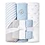 6 PIECE BATH SET THAT HAS 3 HOODED TOWELS  AND 3 WASH CLOTHS