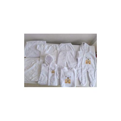 Warm and soft 8 pc fleece newborn receiving set