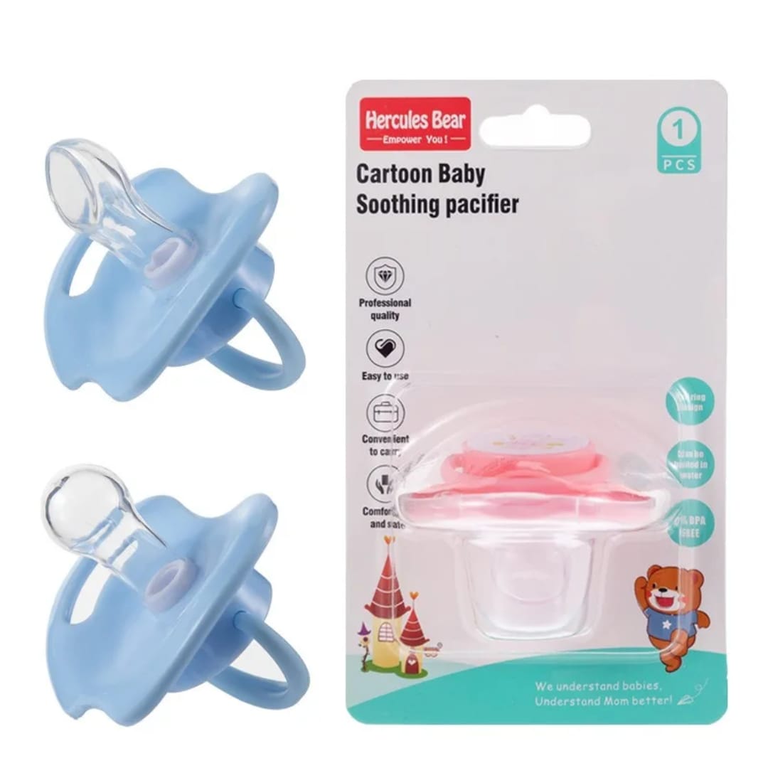 Baby pacifier sleep type super soft newborn imitation breast milk silicone pacifier fake pacifier molar stick Kids Infant Newborn Soother Orthodontic Baby Stuff