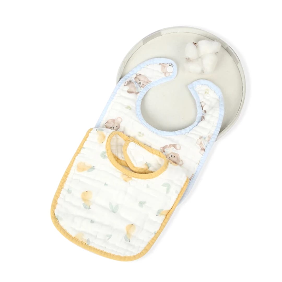 Baby Feeding & Drool Bibs – Soft, Absorbent & Adjustable Bibs for Boys, Girls & Unisex