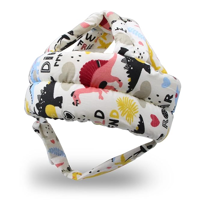 Baby Head Protector Baby Helmet for Crawling Walking, No Bumps Safety Head Adjustable Protective Cap for Walking, Playing