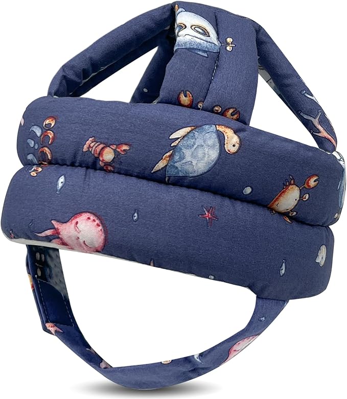 Baby Head Protector Baby Helmet for Crawling Walking, No Bumps Safety Head Adjustable Protective Cap for Walking, Playing