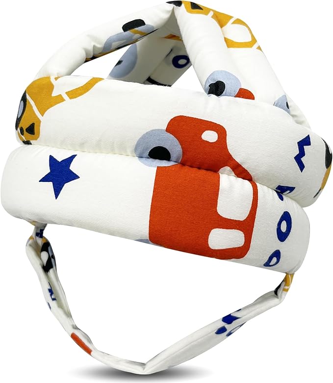Baby Head Protector Baby Helmet for Crawling Walking, No Bumps Safety Head Adjustable Protective Cap for Walking, Playing