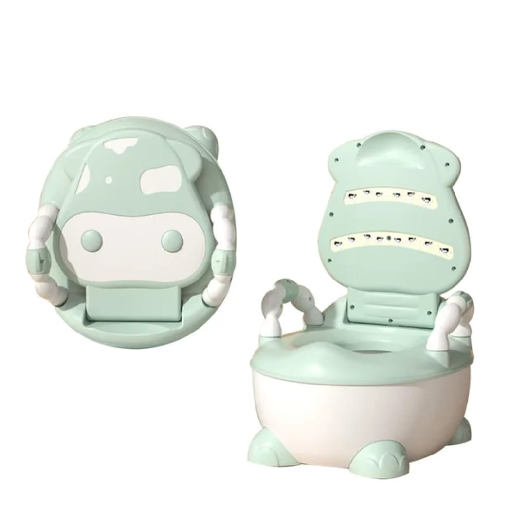 Modern Kids Toilet Seat Potty | Toddler Potty Training Chair with backrest| Easy-Clean, Sturdy & Comfortable sBaby Kids  Portable Potty Training Toilet Seat With Pad Toddler Lovely Toilet Comfortable