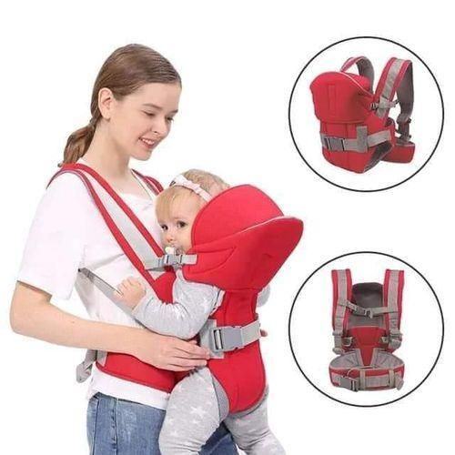 New Design Ergonomic Baby Carrier Backpack Easy Wearing Kangaroo Baby Sling Polyester Front Infant Wrap Carrier for Newborns