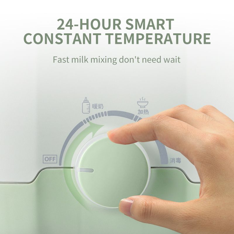 Double Bottle Milk Warmer Electric Baby Bottle Warmer, Sterilizer, and Food Heater for Nutritious Baby Meals Milk Warmer Two-in-one Baby Automatic Warm Milk Warmer Bottle Heating Intelligent Thermosta