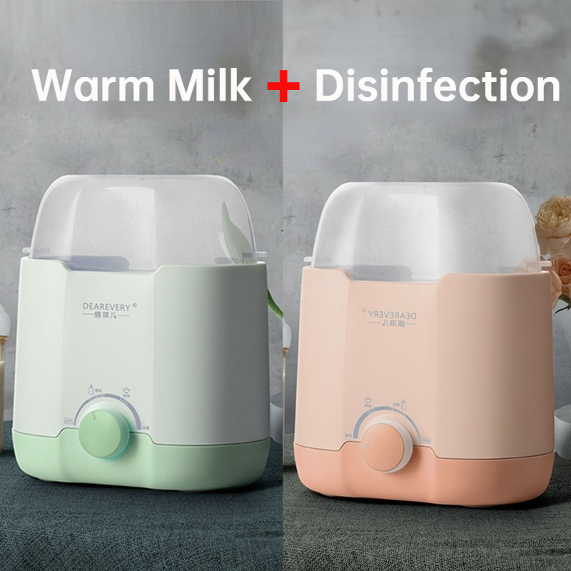 Double Bottle Milk Warmer Electric Baby Bottle Warmer, Sterilizer, and Food Heater for Nutritious Baby Meals Milk Warmer Two-in-one Baby Automatic Warm Milk Warmer Bottle Heating Intelligent Thermosta