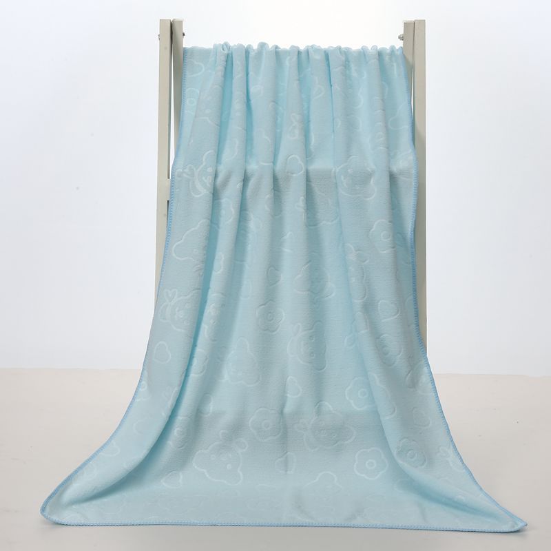 Ultra Light Soft Classy Baby Microfiber Towel - Baby Bath Towel Ultra-Soft Baby Cotton Bath Towel – Highly Absorbent & Quick-Dry – Gentle for Newborn Skin & Toddlers