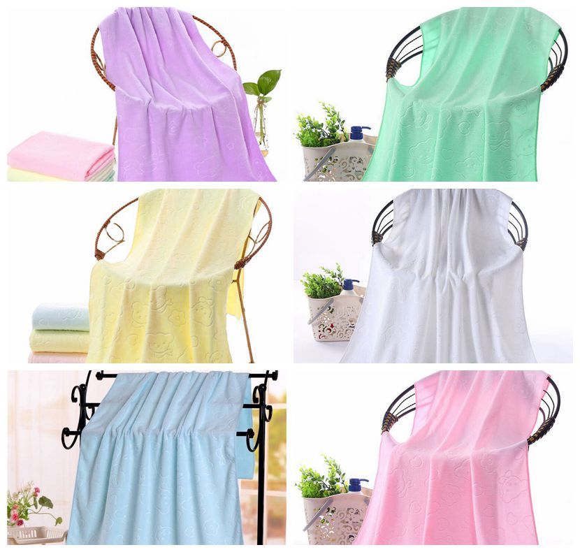 Ultra Light Soft Classy Baby Microfiber Towel - Baby Bath Towel Ultra-Soft Baby Cotton Bath Towel – Highly Absorbent & Quick-Dry – Gentle for Newborn Skin & Toddlers