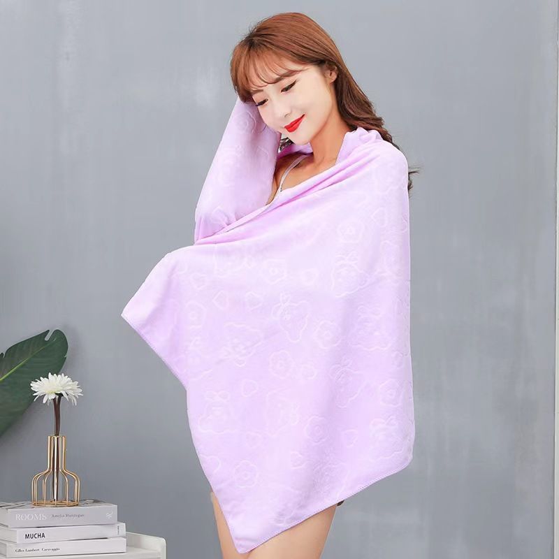 Ultra Light Soft Classy Baby Microfiber Towel - Baby Bath Towel Ultra-Soft Baby Cotton Bath Towel – Highly Absorbent & Quick-Dry – Gentle for Newborn Skin & Toddlers