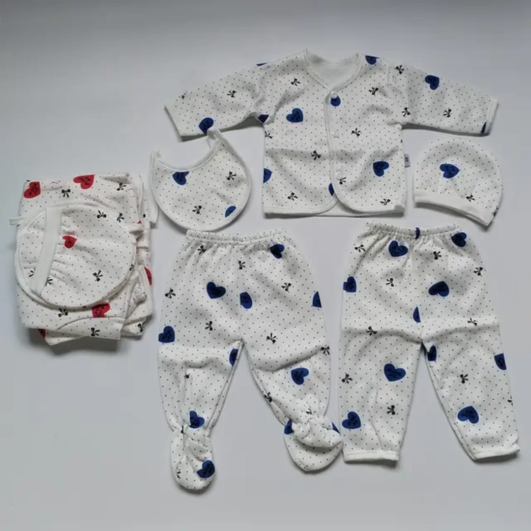 5Pcs Newborn Warm Fleece Receiving Set | Baby Clothing & Blanket Essentials for Infants | Soft, Cozy & Durable Winter Baby Gift Set for Boys & Girls – Perfect Newborn Outfit